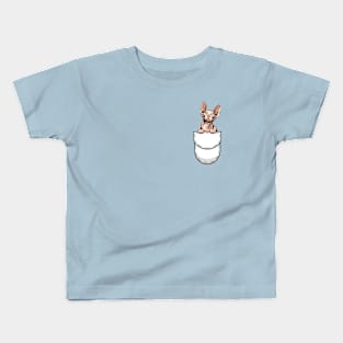 Funny Sphynx Pocket Cat Kids T-Shirt